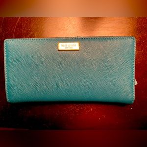 Kate spade green wallet